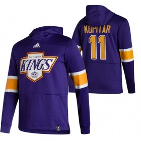 Los Angeles Kings Anze Kopitar 11 2020-21 Reverse Retro Hoodie Sawyer - Mannen